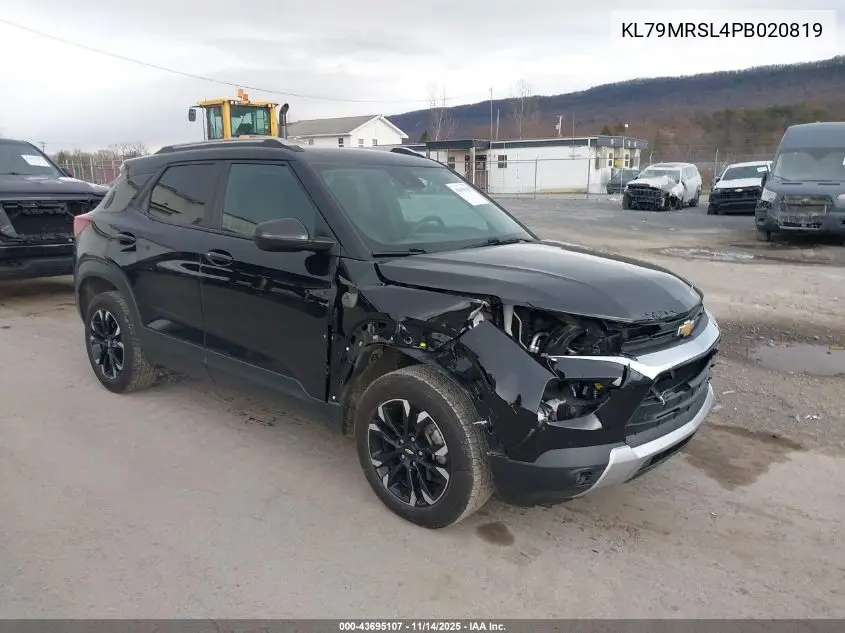 KL79MRSL4PB020819 2023 Chevrolet Trailblazer Awd Lt