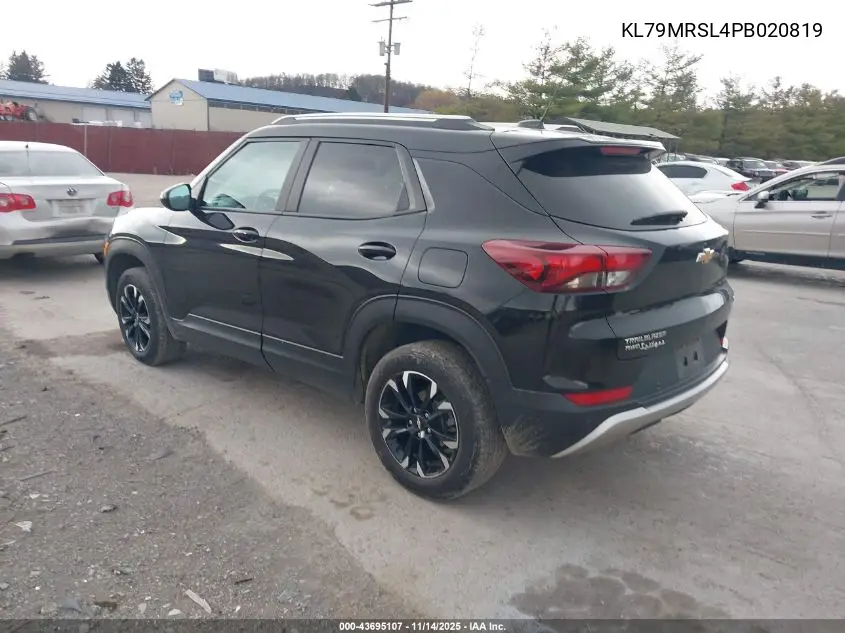 KL79MRSL4PB020819 2023 Chevrolet Trailblazer Awd Lt