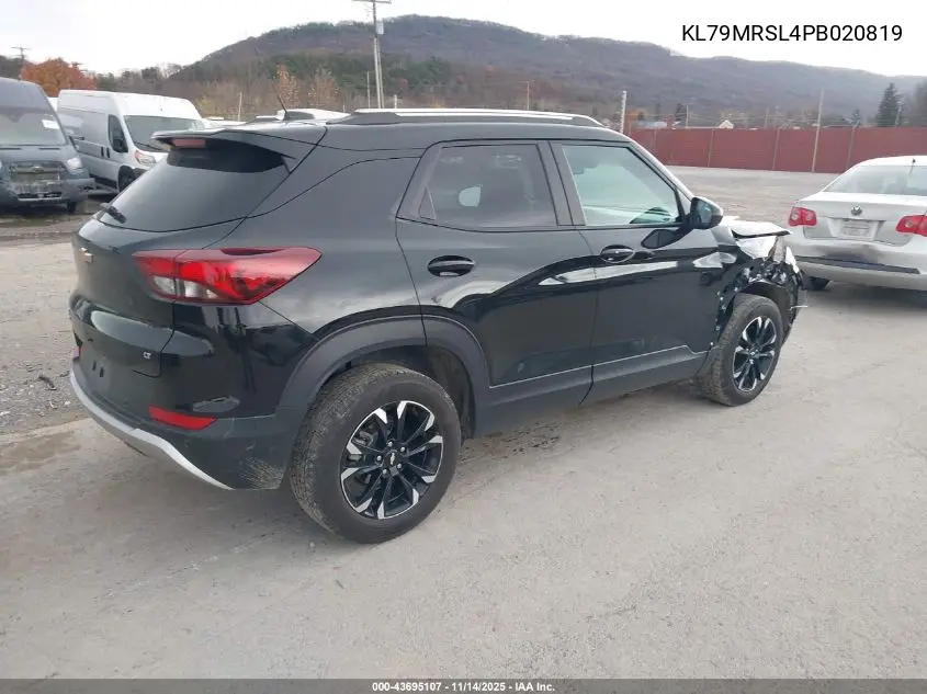 KL79MRSL4PB020819 2023 Chevrolet Trailblazer Awd Lt