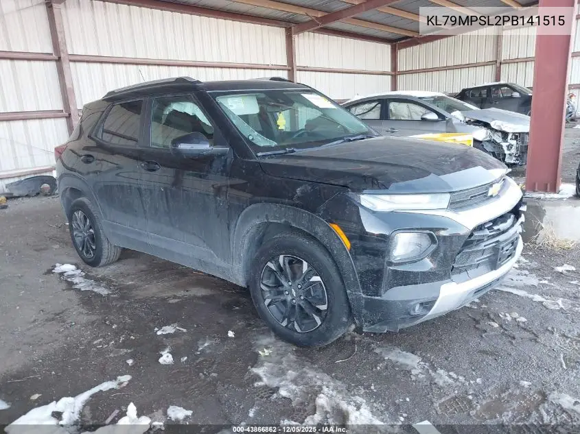 KL79MPSL2PB141515 2023 Chevrolet Trailblazer Fwd Lt