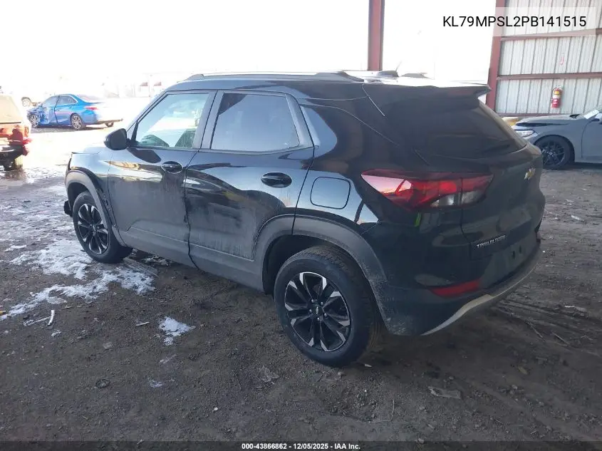 KL79MPSL2PB141515 2023 Chevrolet Trailblazer Fwd Lt