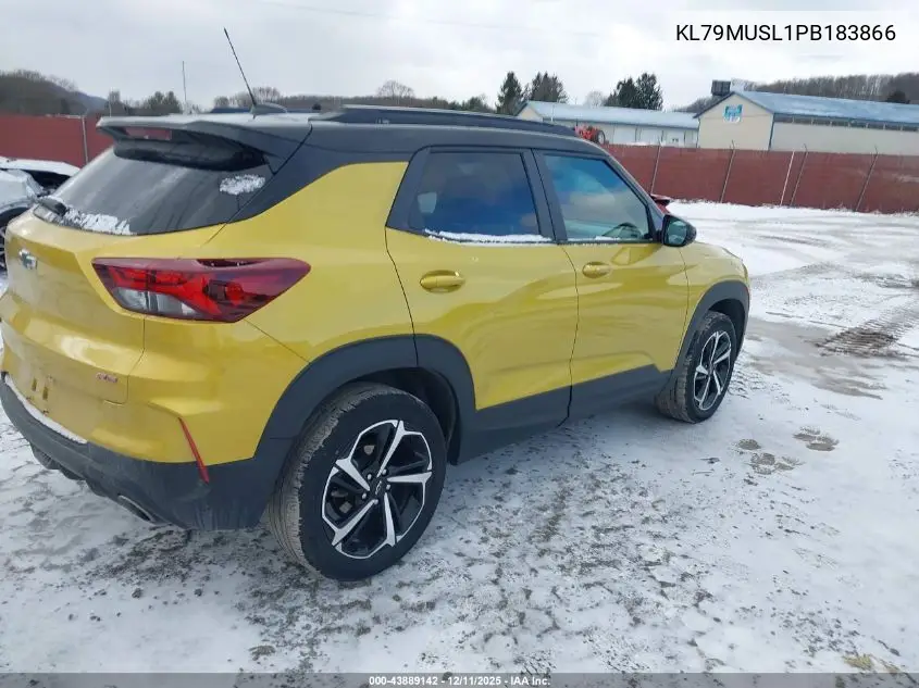 KL79MUSL1PB183866 2023 Chevrolet Trailblazer Awd Rs
