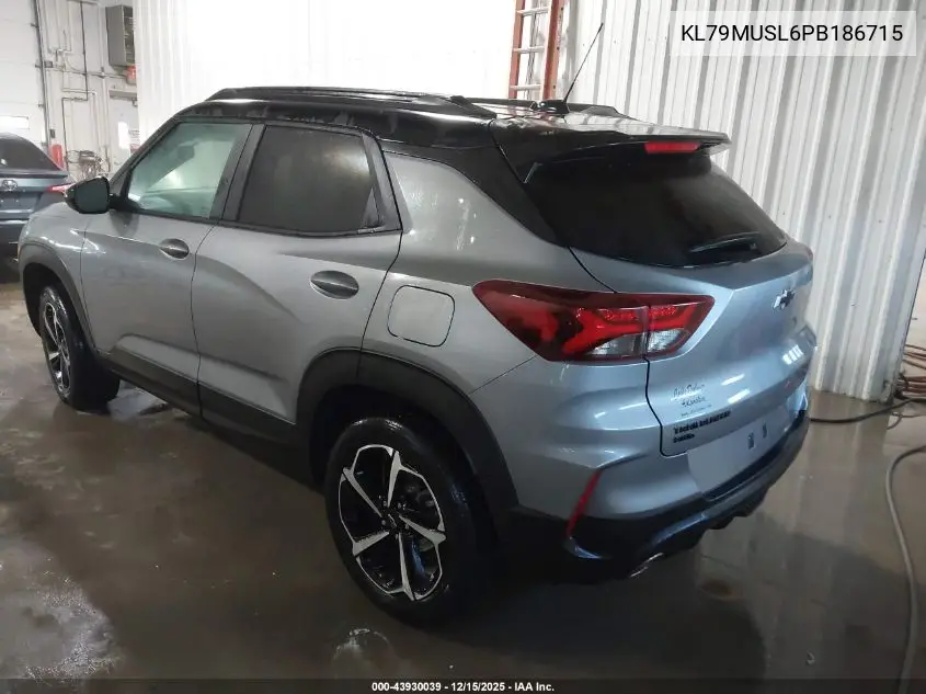 KL79MUSL6PB186715 2023 Chevrolet Trailblazer Awd Rs