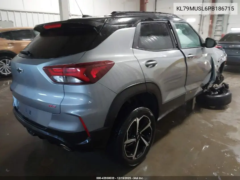 KL79MUSL6PB186715 2023 Chevrolet Trailblazer Awd Rs