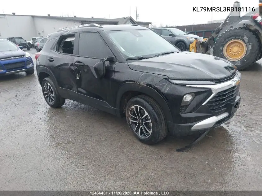 KL79MRSL3RB181116 2024 Chevrolet Trailblazer