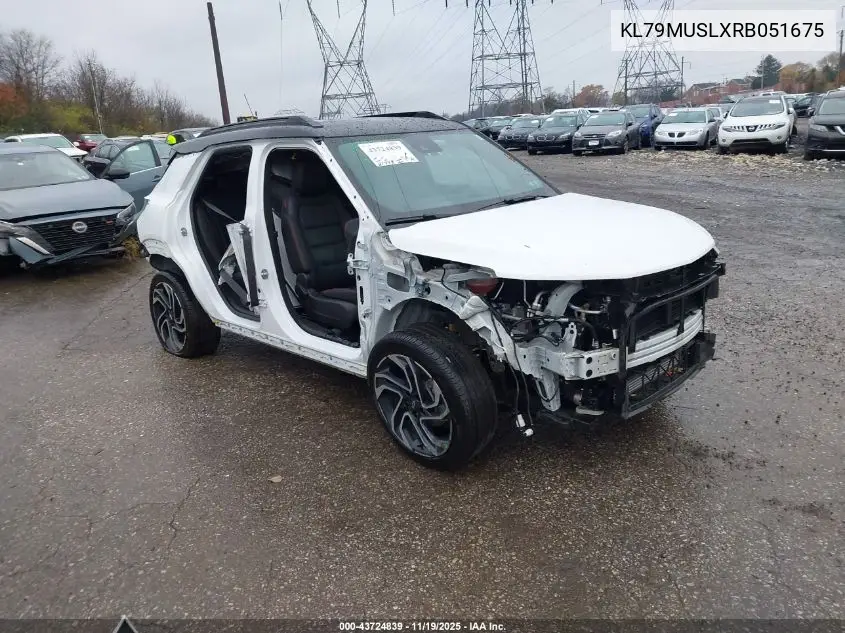KL79MUSLXRB051675 2024 Chevrolet Trailblazer Awd Rs