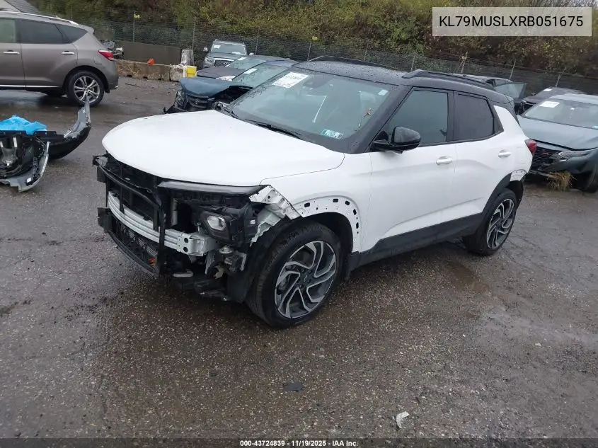 KL79MUSLXRB051675 2024 Chevrolet Trailblazer Awd Rs