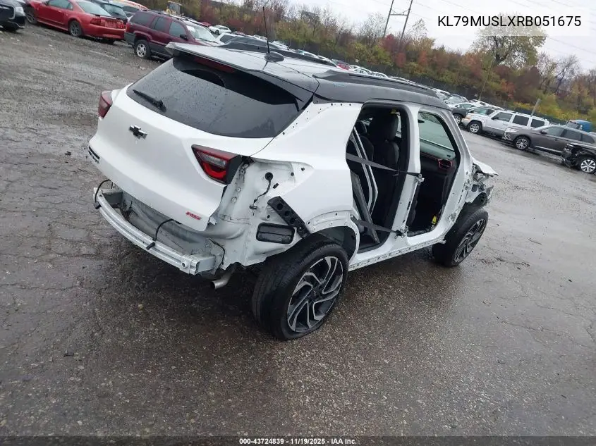 KL79MUSLXRB051675 2024 Chevrolet Trailblazer Awd Rs