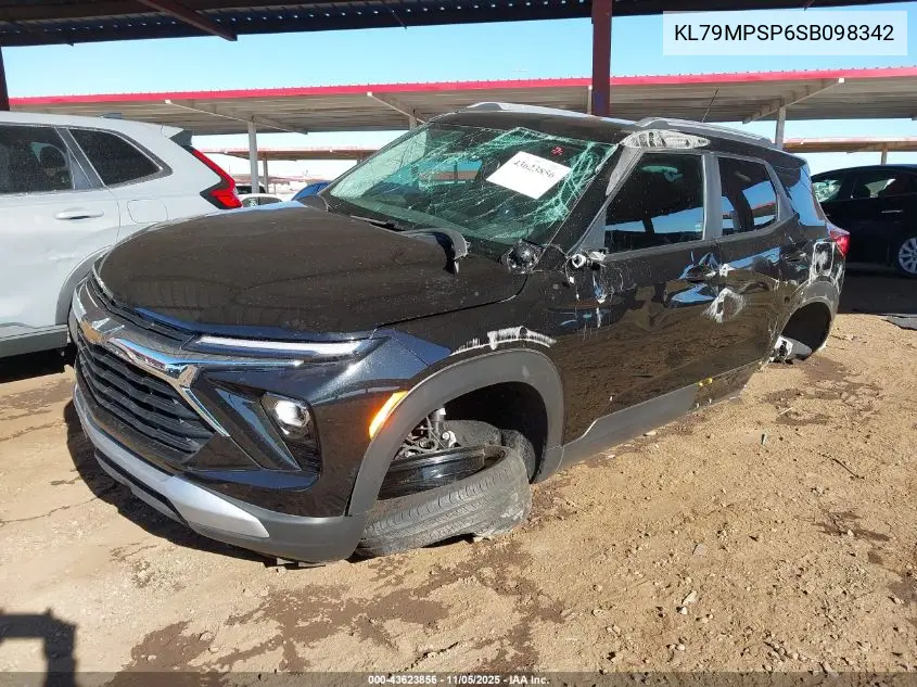 KL79MPSP6SB098342 2025 Chevrolet Trailblazer Fwd Lt