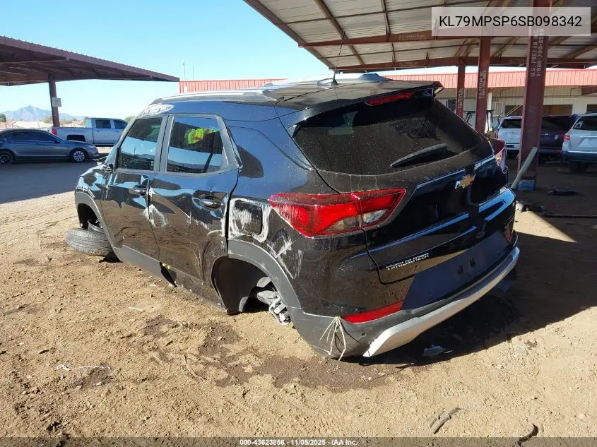 KL79MPSP6SB098342 2025 Chevrolet Trailblazer Fwd Lt