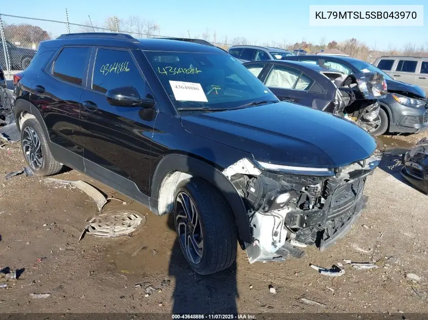 KL79MTSL5SB043970 2025 Chevrolet Trailblazer Fwd Rs