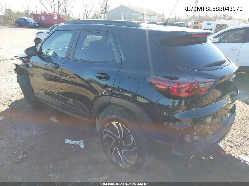 KL79MTSL5SB043970 2025 Chevrolet Trailblazer Fwd Rs
