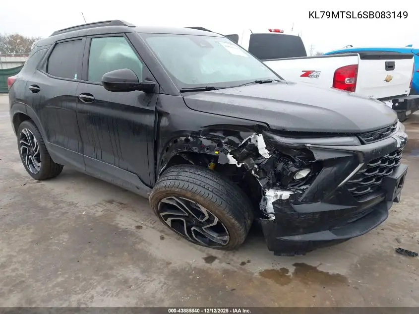 KL79MTSL6SB083149 2025 Chevrolet Trailblazer Fwd Rs