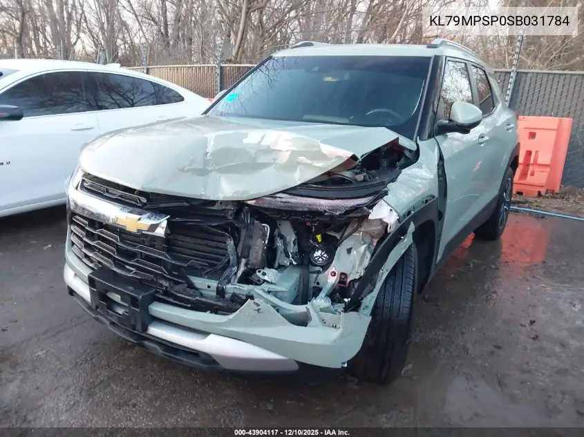 KL79MPSP0SB031784 2025 Chevrolet Trailblazer Fwd Lt