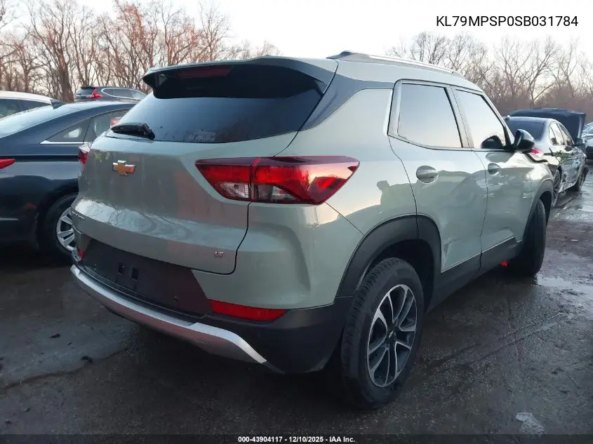 KL79MPSP0SB031784 2025 Chevrolet Trailblazer Fwd Lt