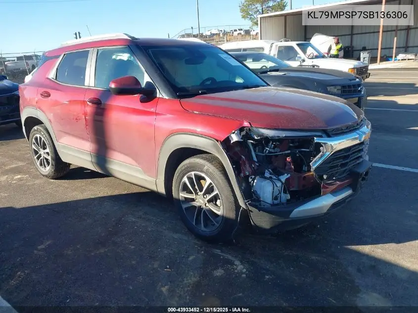 KL79MPSP7SB136306 2025 Chevrolet Trailblazer Fwd Lt