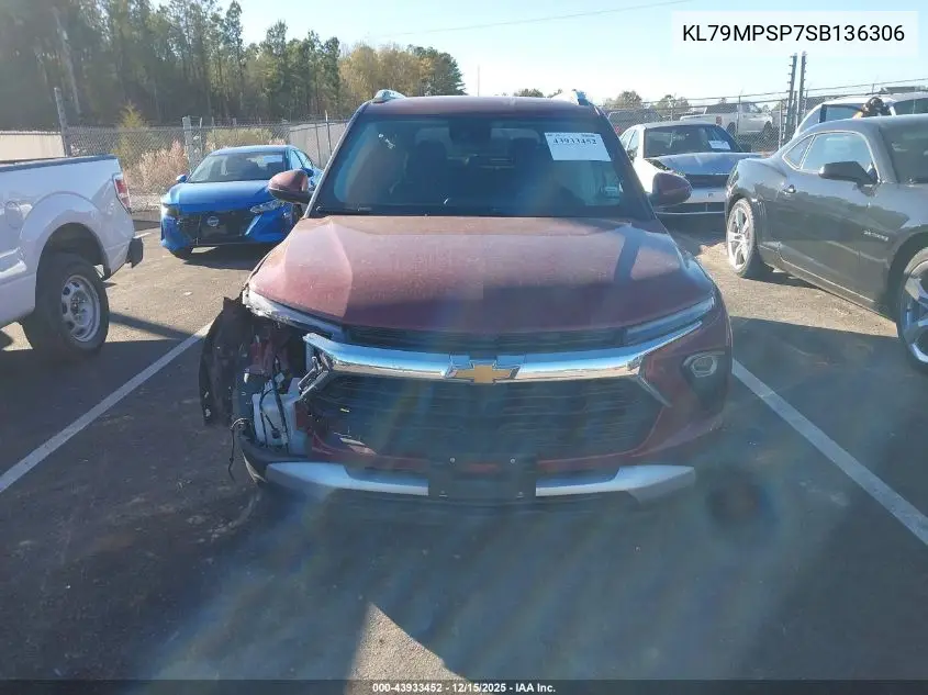 KL79MPSP7SB136306 2025 Chevrolet Trailblazer Fwd Lt