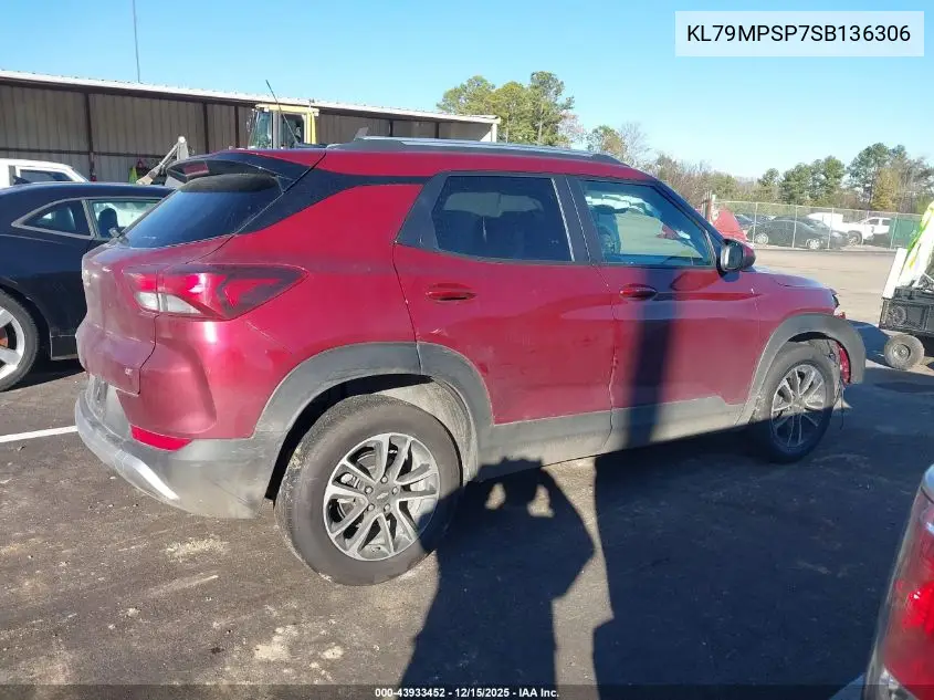 KL79MPSP7SB136306 2025 Chevrolet Trailblazer Fwd Lt
