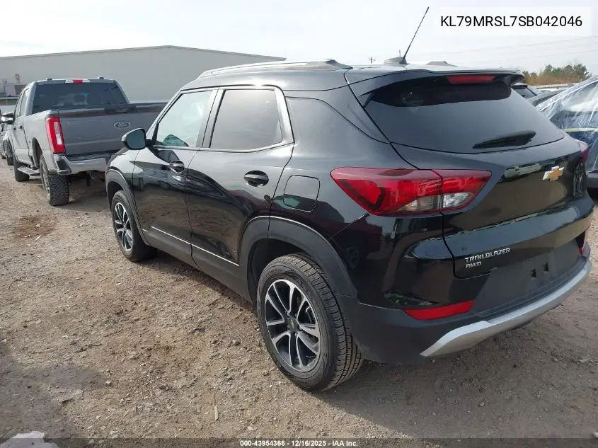 KL79MRSL7SB042046 2025 Chevrolet Trailblazer Awd Lt