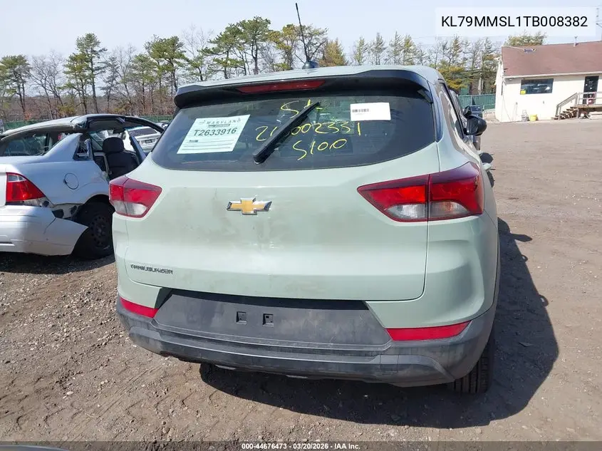 KL79MMSL1TB008382 2026 Chevrolet Trailblazer Fwd Ls