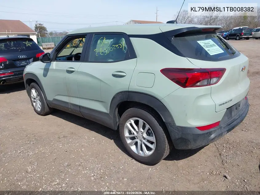 KL79MMSL1TB008382 2026 Chevrolet Trailblazer Fwd Ls