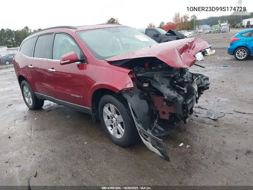 1GNER23D99S174728 2009 Chevrolet Traverse Lt