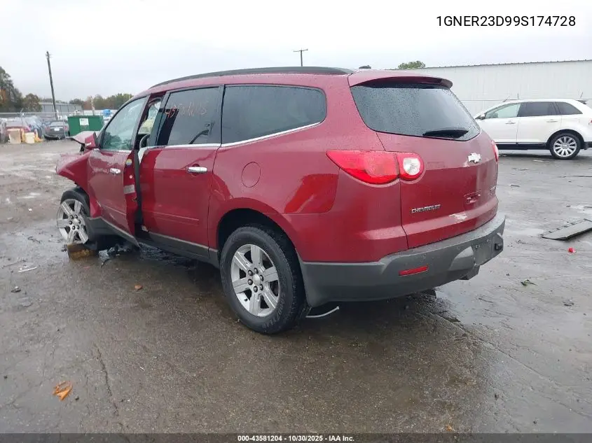 1GNER23D99S174728 2009 Chevrolet Traverse Lt