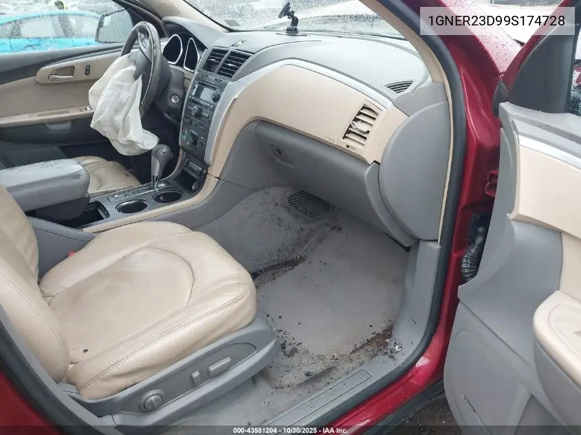 1GNER23D99S174728 2009 Chevrolet Traverse Lt