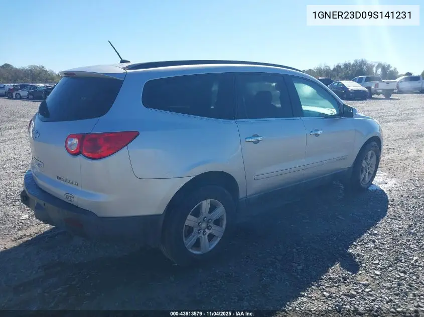 1GNER23D09S141231 2009 Chevrolet Traverse Lt