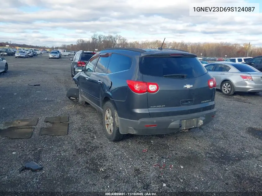 1GNEV23D69S124087 2009 Chevrolet Traverse Lt