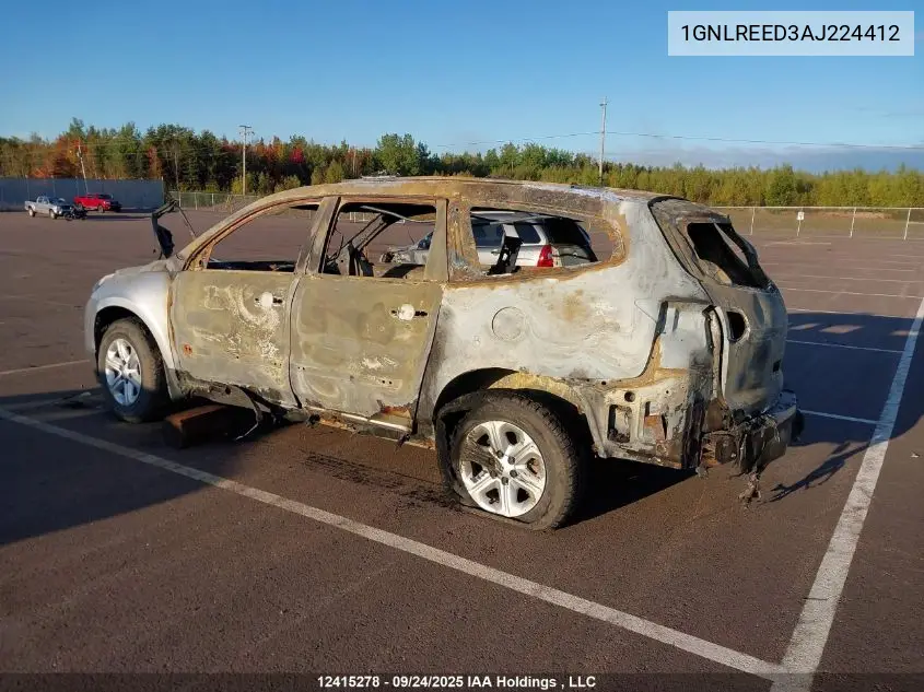 1GNLREED3AJ224412 2010 Chevrolet Traverse Ls