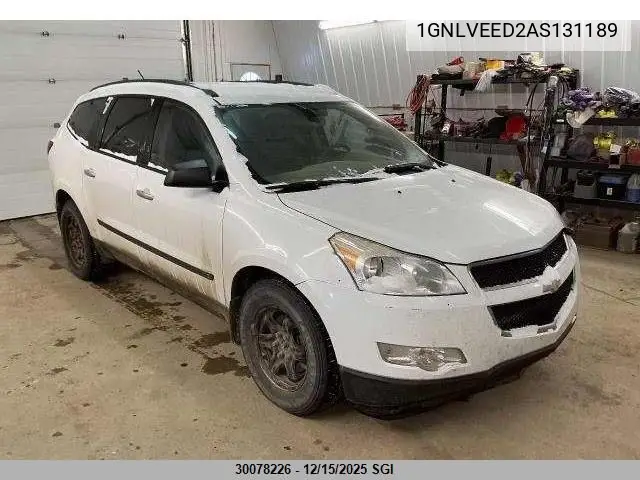 1GNLVEED2AS131189 2010 Chevrolet Traverse Ls