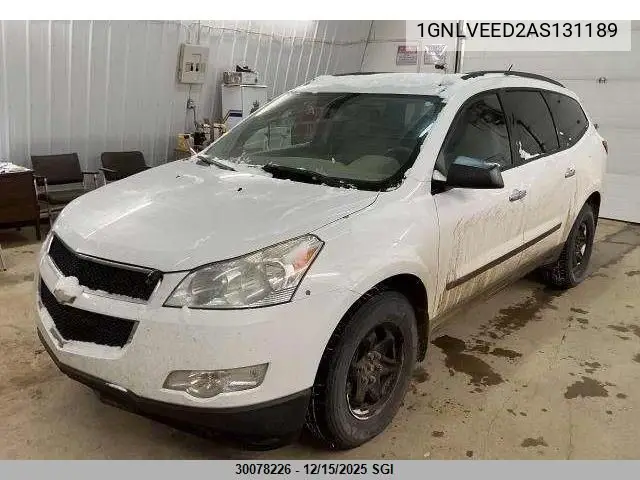 1GNLVEED2AS131189 2010 Chevrolet Traverse Ls