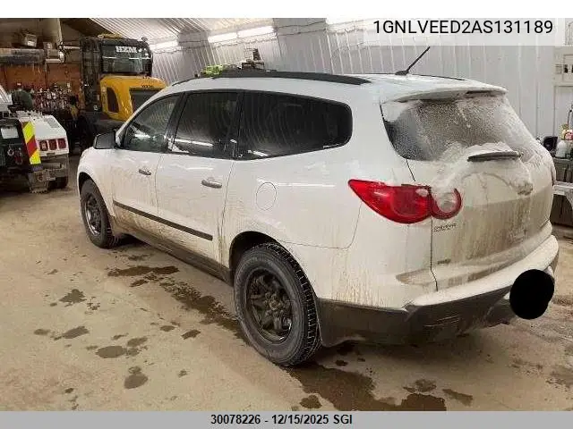 1GNLVEED2AS131189 2010 Chevrolet Traverse Ls