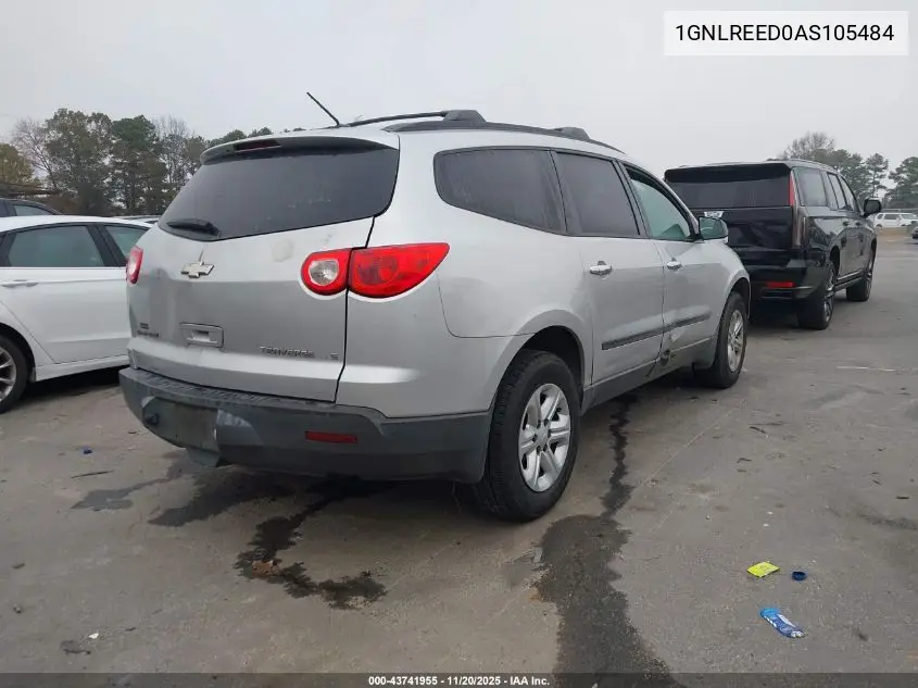 1GNLREED0AS105484 2010 Chevrolet Traverse Ls