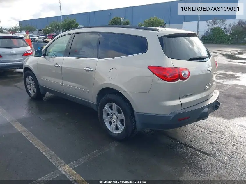 1GNLRGED7AS109091 2010 Chevrolet Traverse Lt