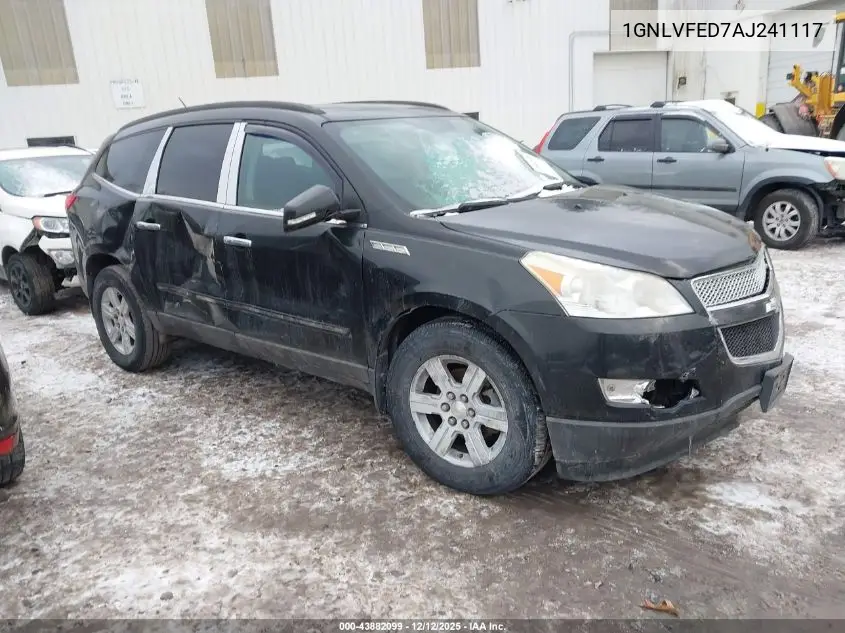 1GNLVFED7AJ241117 2010 Chevrolet Traverse Lt