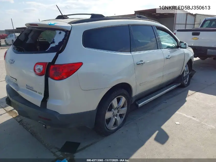 1GNKRLED5BJ350613 2011 Chevrolet Traverse Ltz