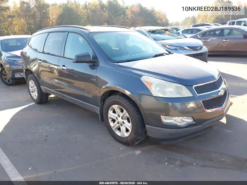 1GNKREED2BJ189536 2011 Chevrolet Traverse Ls