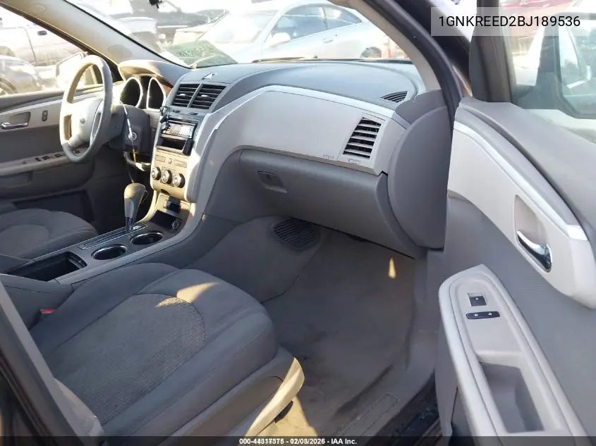 1GNKREED2BJ189536 2011 Chevrolet Traverse Ls