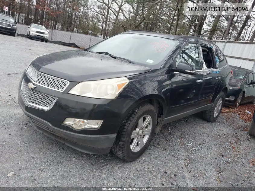 1GNKVJED1BJ164096 2011 Chevrolet Traverse 2Lt