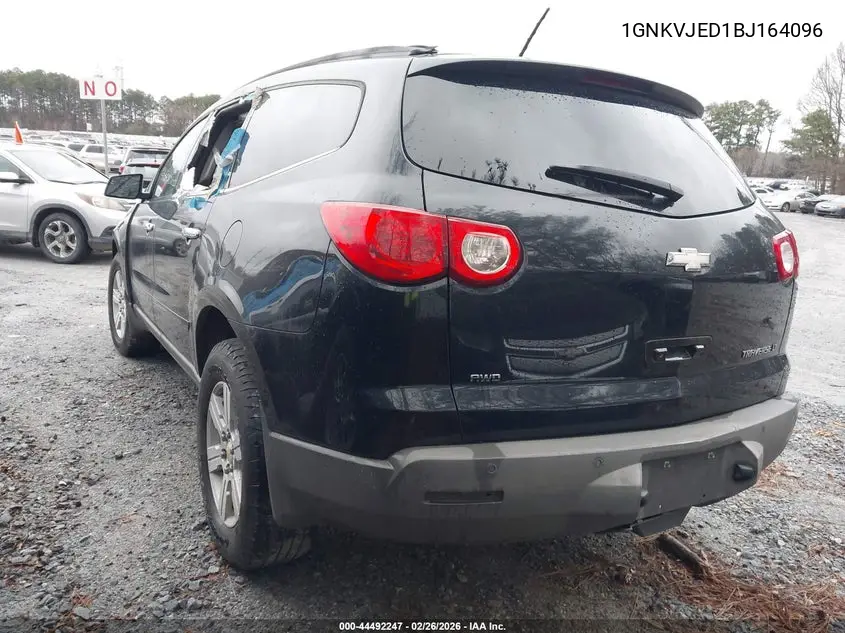 1GNKVJED1BJ164096 2011 Chevrolet Traverse 2Lt