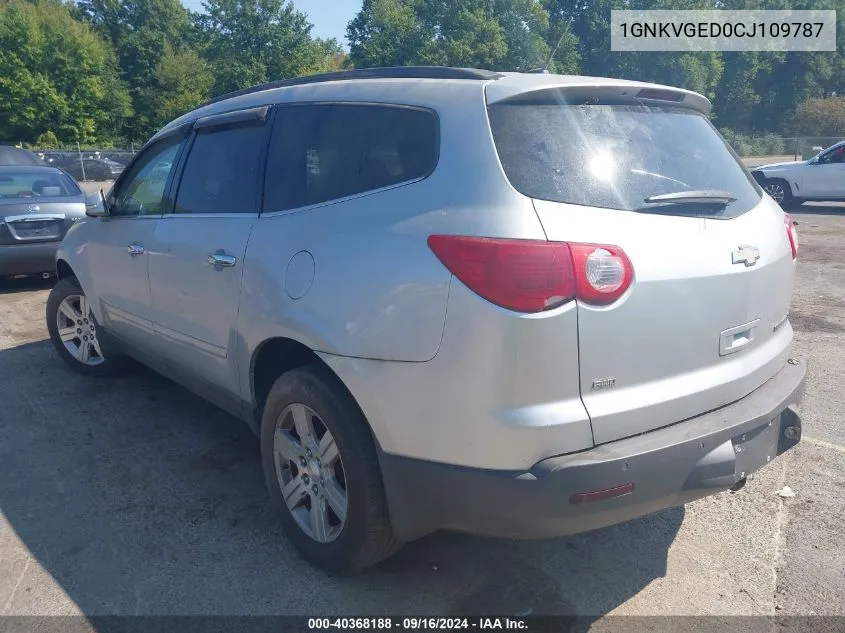 1GNKVGED0CJ109787 2012 Chevrolet Traverse 1Lt