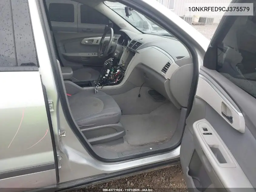 1GNKRFED9CJ375579 2012 Chevrolet Traverse Ls