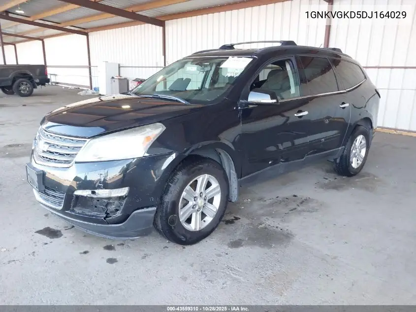 1GNKVGKD5DJ164029 2013 Chevrolet Traverse 1Lt