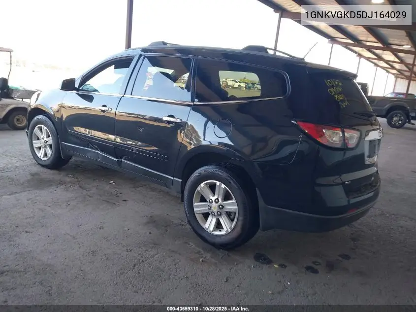 1GNKVGKD5DJ164029 2013 Chevrolet Traverse 1Lt