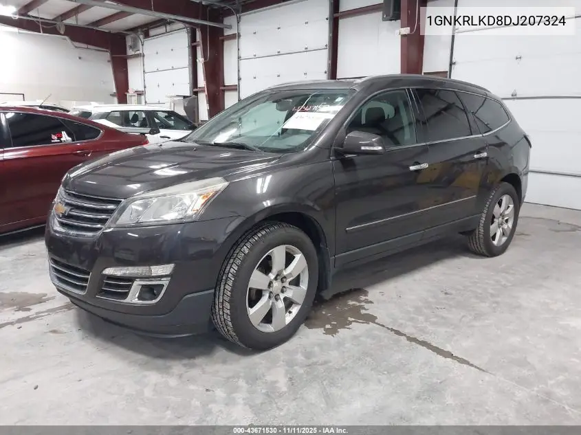1GNKRLKD8DJ207324 2013 Chevrolet Traverse Ltz