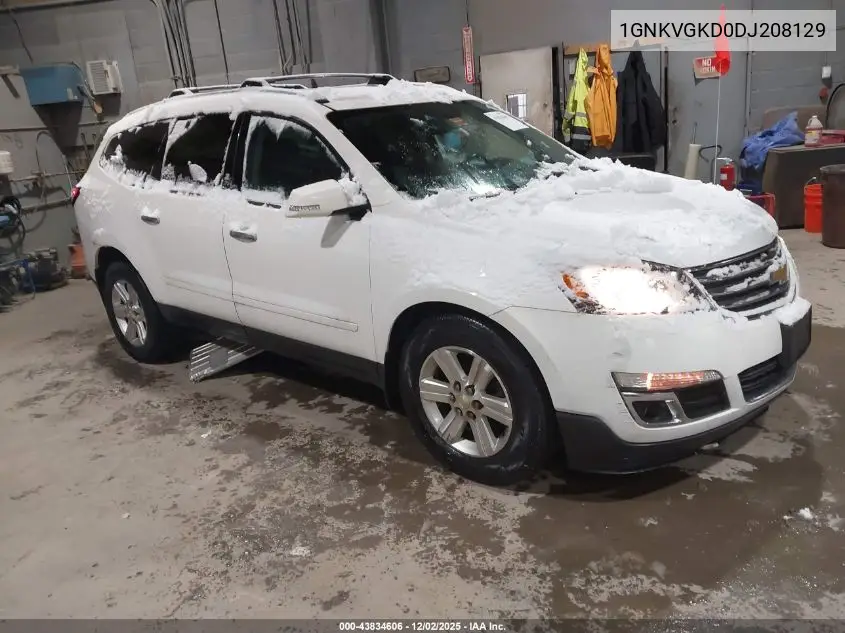 1GNKVGKD0DJ208129 2013 Chevrolet Traverse 1Lt