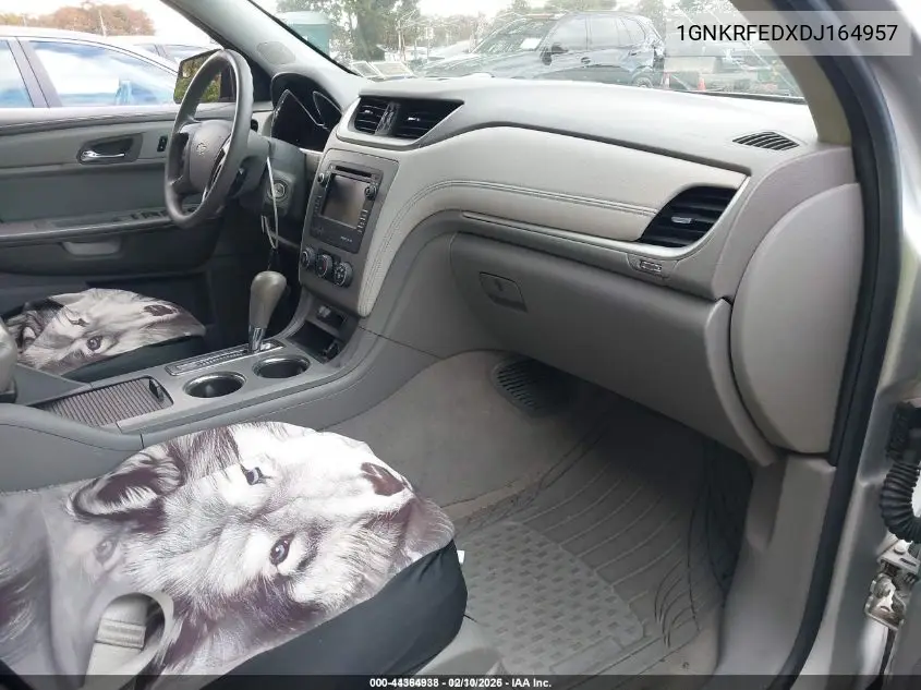1GNKRFEDXDJ164957 2013 Chevrolet Traverse Ls