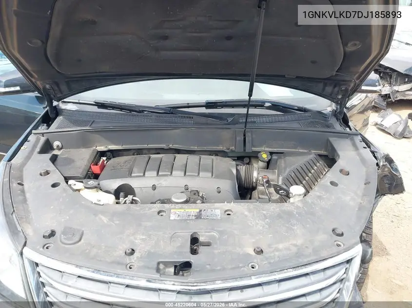 1GNKVLKD7DJ185893 2013 Chevrolet Traverse Ltz